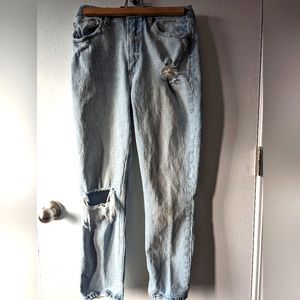 Abercrombie & Fitch high rise mom jeans curve love 27/4r